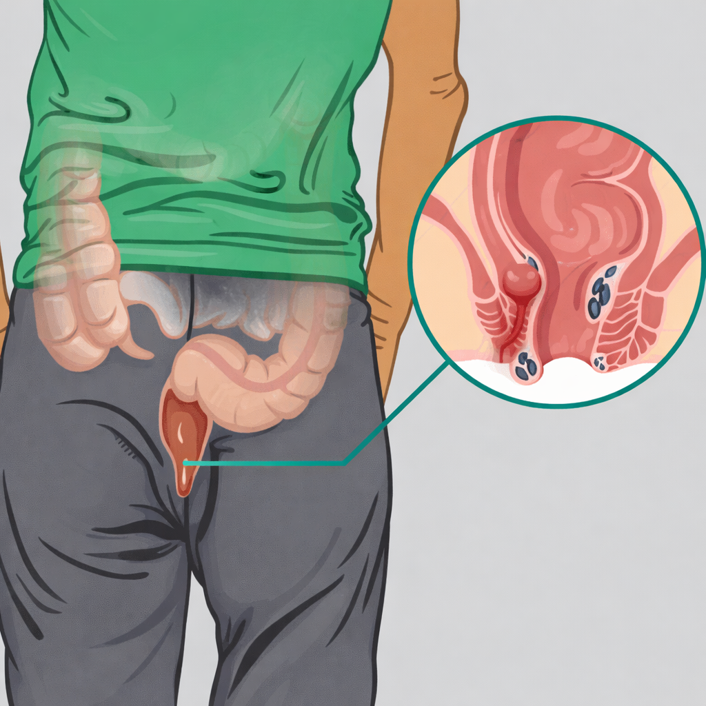 Anal fistula medical illustration explained by Dr. Sanjiv Warkhede, Best Piles Doctor in Jabalpur