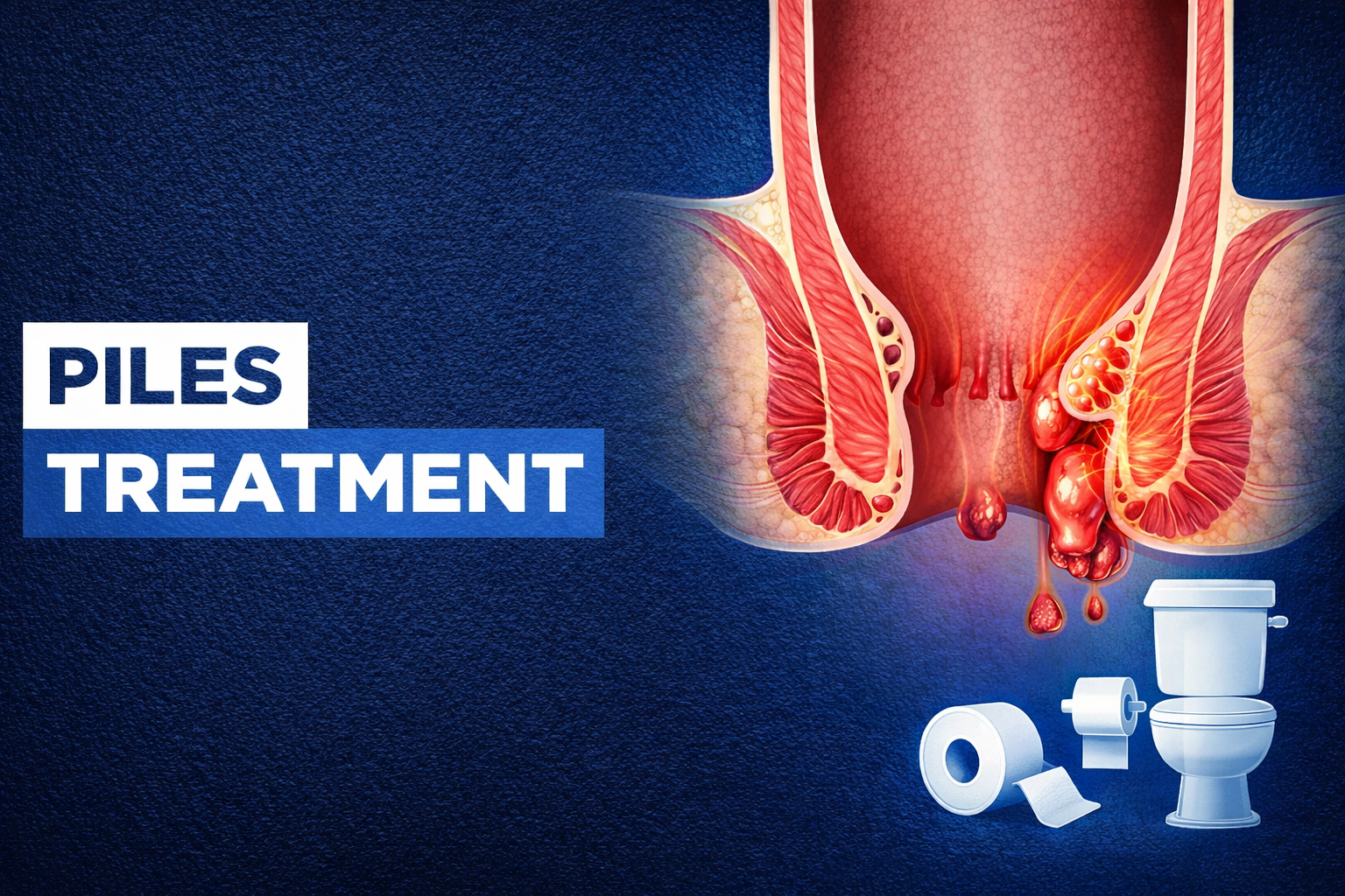 Piles treatment illustration by Dr. Sanjiv Warkhede Best Piles Doctor in Jabalpur